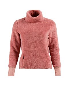 Ladies Softouch Cowl Fleece Pullover Top