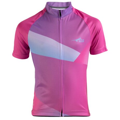 Girls Ombre Pastel Cycling Jersey